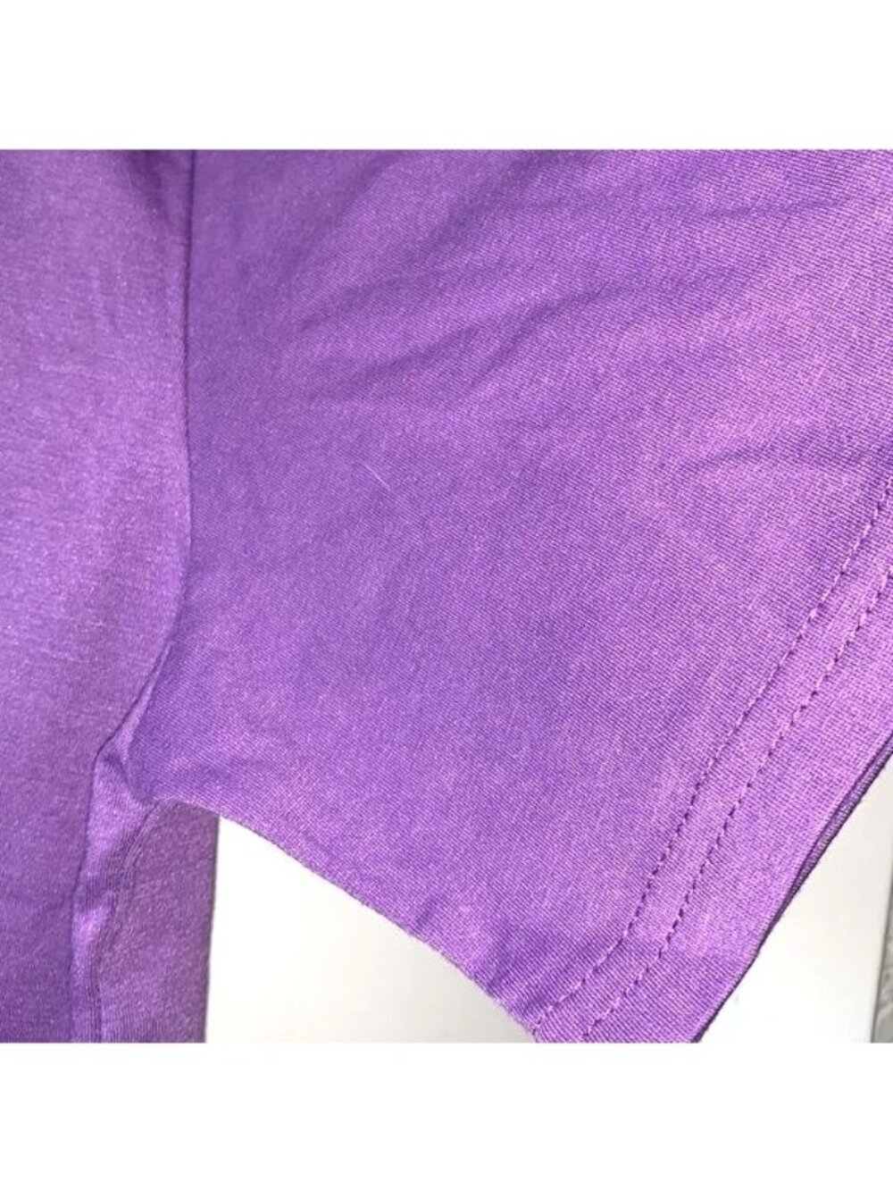 Dont Talk To Strangers Graphic T-Shirt Romwe L Purple Alien Print - Picture 6 of 8